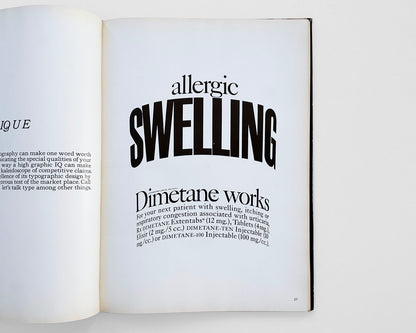 Typography, 1961 by Aaron Burns [with dust jacket]