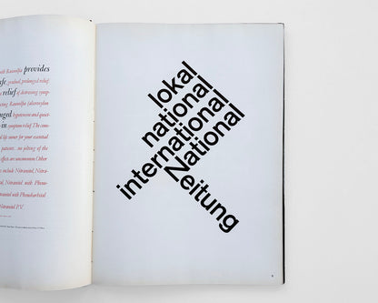 Typography, 1961 by Aaron Burns [with dust jacket]