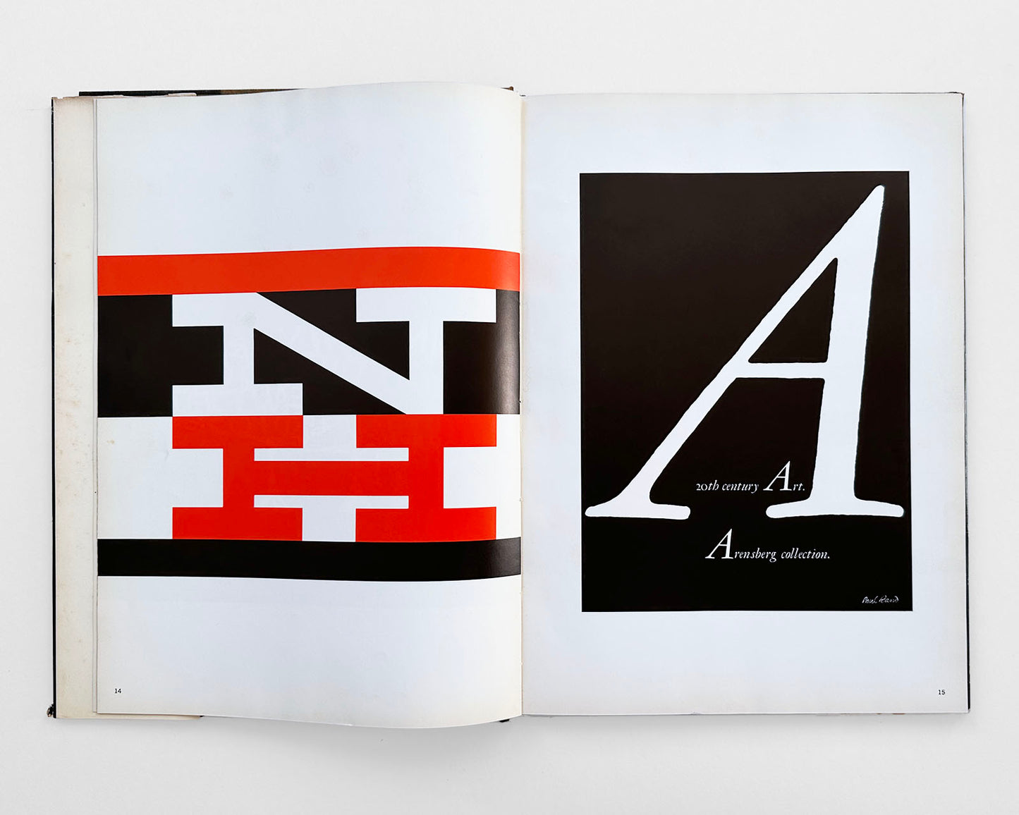 Typography, 1961 by Aaron Burns [with dust jacket]