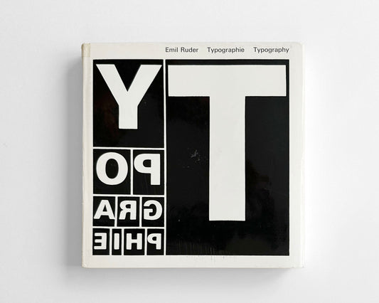 Typography: A Manual of Design, 1st ed., 1967 by Emil Ruder