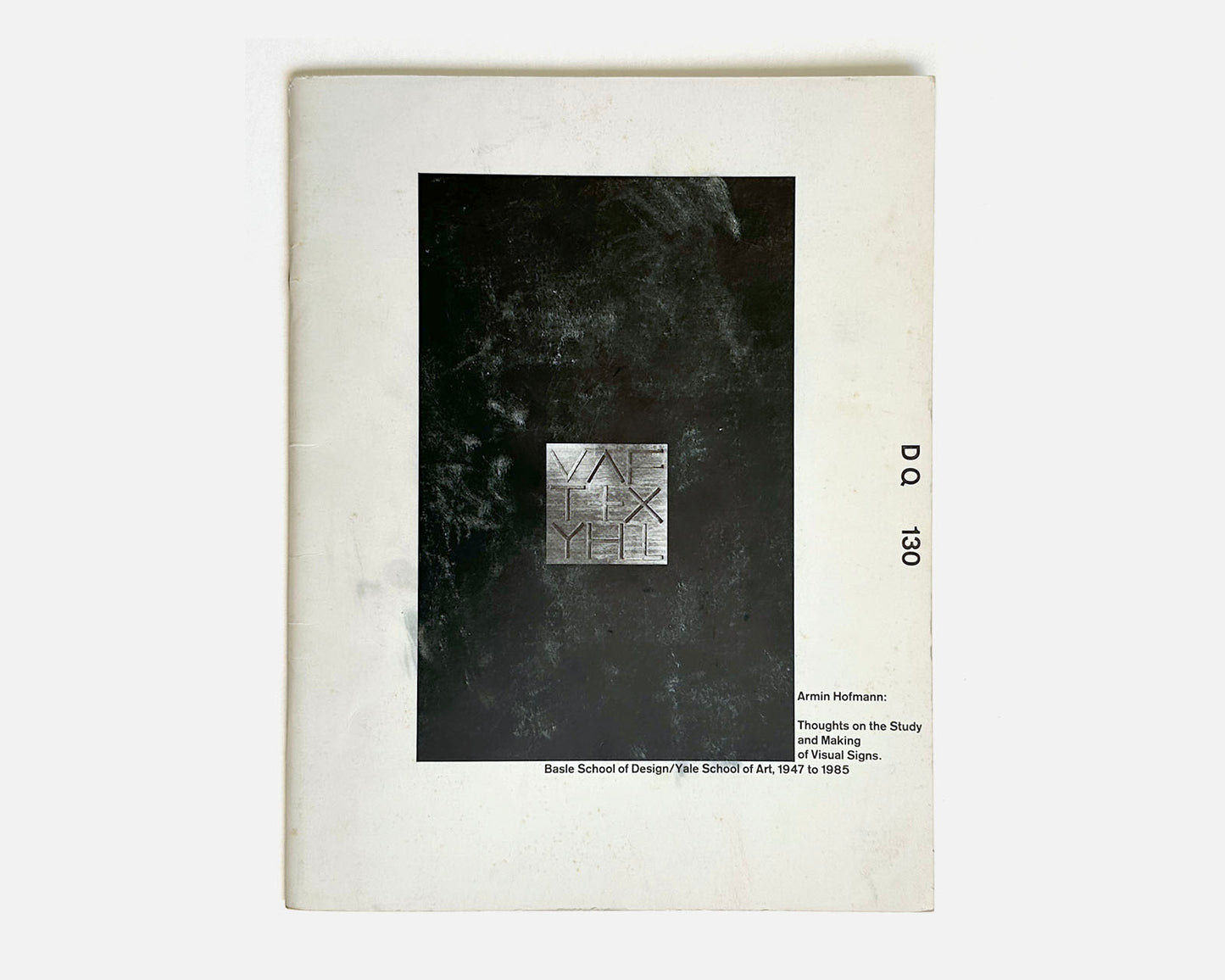 Design Quarterly 130, 1985 [Wolfgang Weingart, Armin Hofmann]