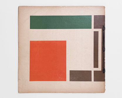 Wendingen Journal: The Paintings of Diego Rivera, 1929 [Cover Design: Vilmos Huszár]