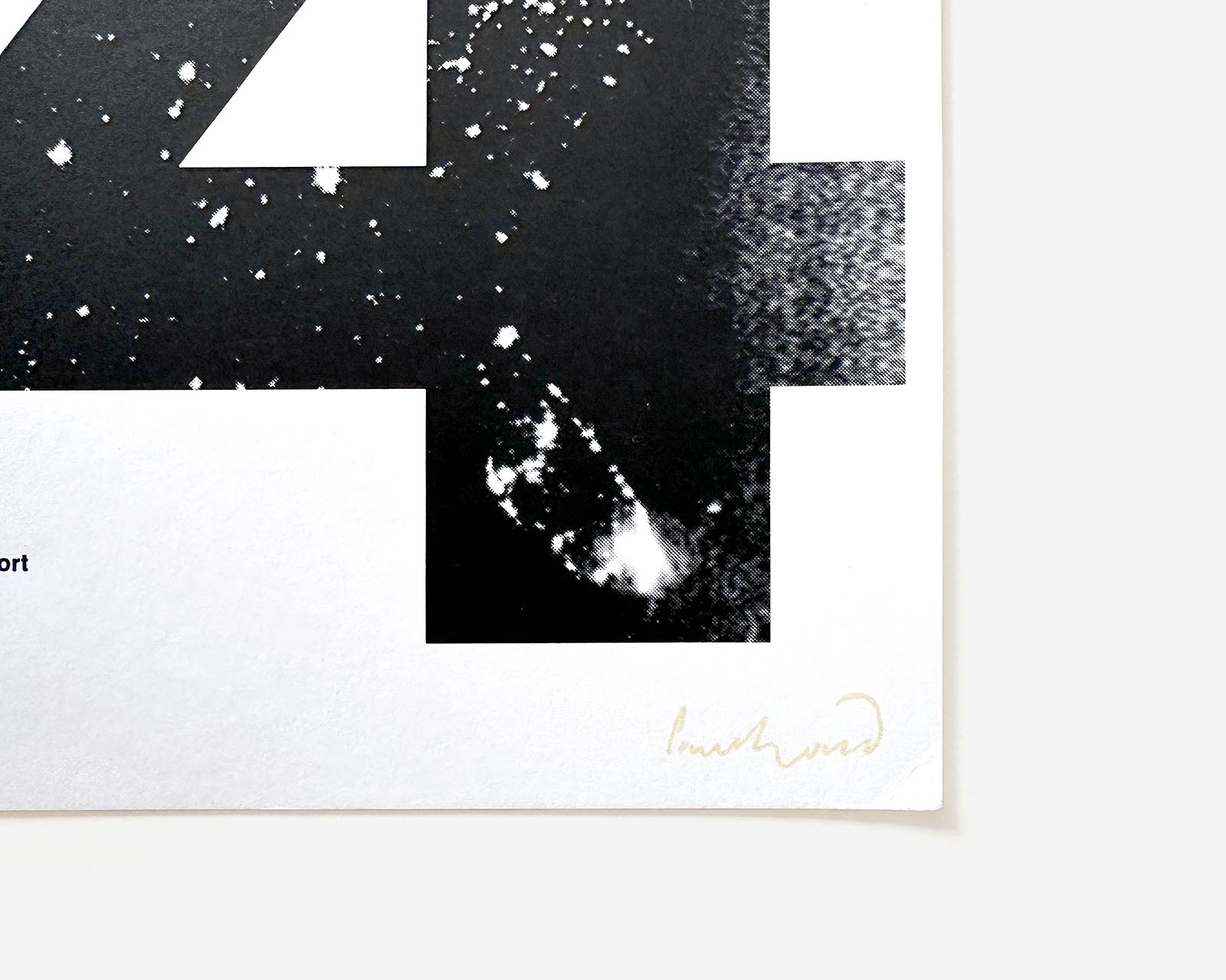 Westinghouse Annual Report, Front Cover Proof 1974 [Design by Paul Rand]