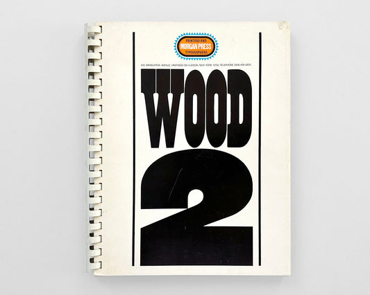 Wood 2, Morgan Press Wood Type Specimen, c. 1964-70 design by John Alcorn