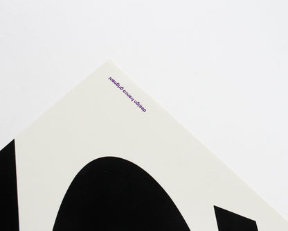 107 Graphic Designers of AGI: Franco Grignani [Small Poster]