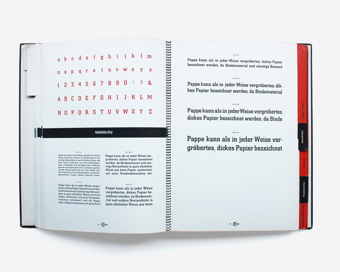 Die Schriften der City—Druck AG. Zürich [Type Specimen]