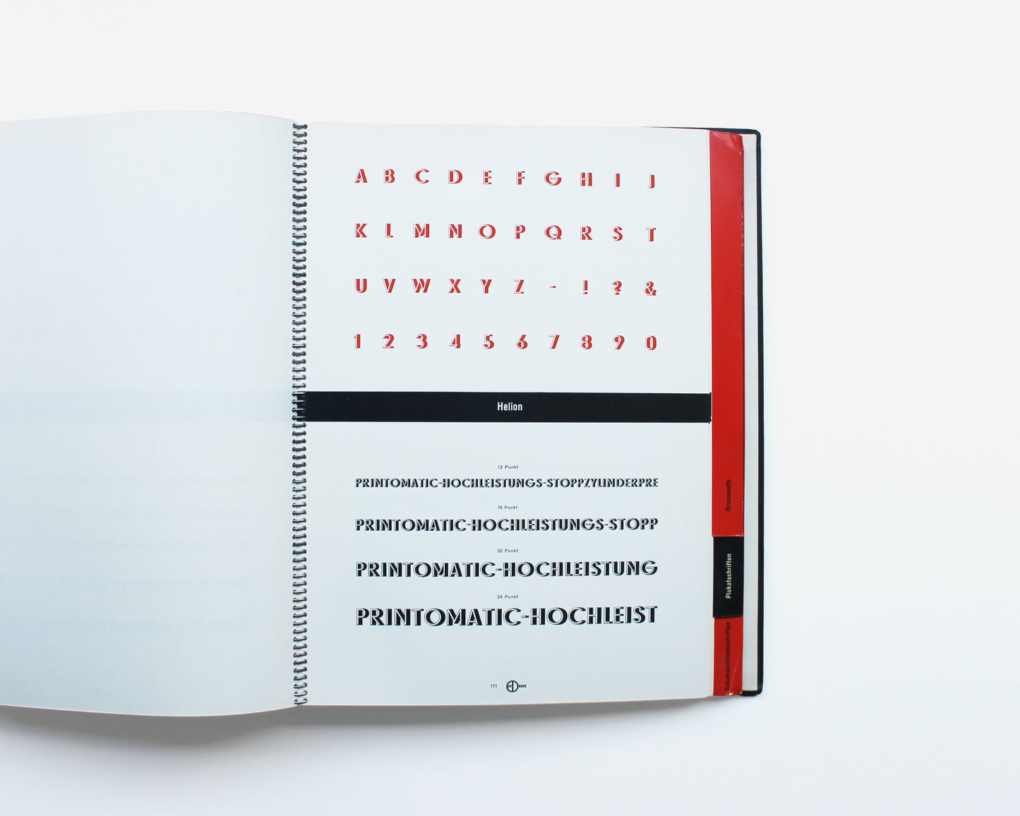 Die Schriften der City—Druck AG. Zürich [Type Specimen]