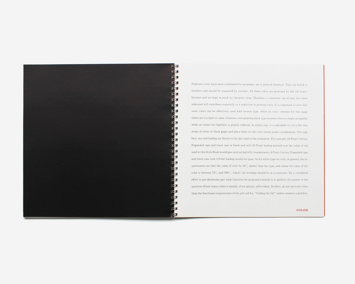 Connecticut General Style Book and Some Notes on Typographic Design by Lester Beall