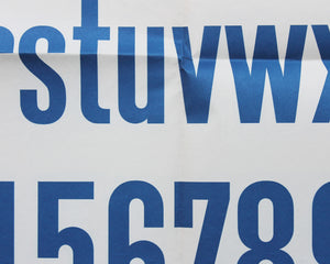 Two Hermann Eidenbenz Typographic Prints