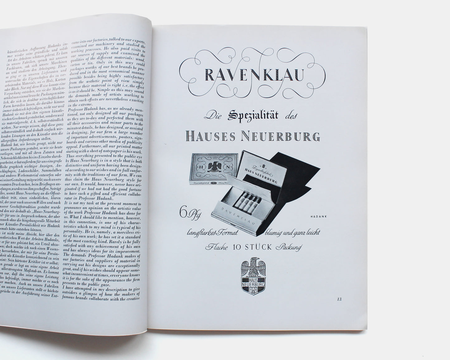 Gebrauchsgraphik: International Advertising Art [H.K. Frenzel; O.H.W. Hadank]