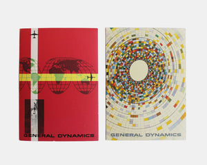 General Dynamics: Atoms for Peace — Six Postcards, c. 1955 [Erik Nitsche]