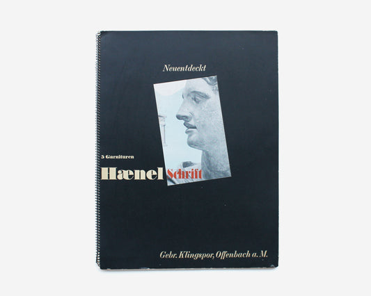 Neuentdeckt: 5 Garnituren Haenel Schrift [Walter Cyliax]
