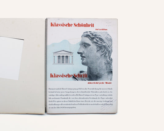 Neuentdeckt: 5 Garnituren Haenel Schrift [Walter Cyliax]