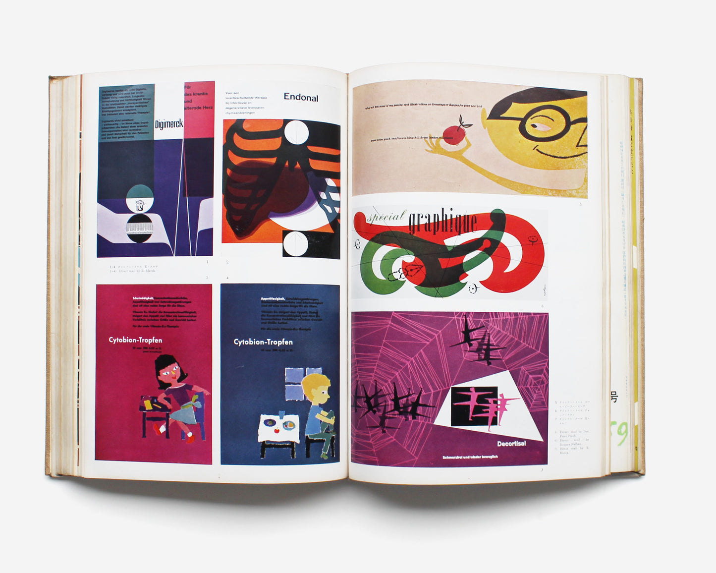 IDEA, International Advertising Art ... Bound Volume, Six Issues, 1958–59