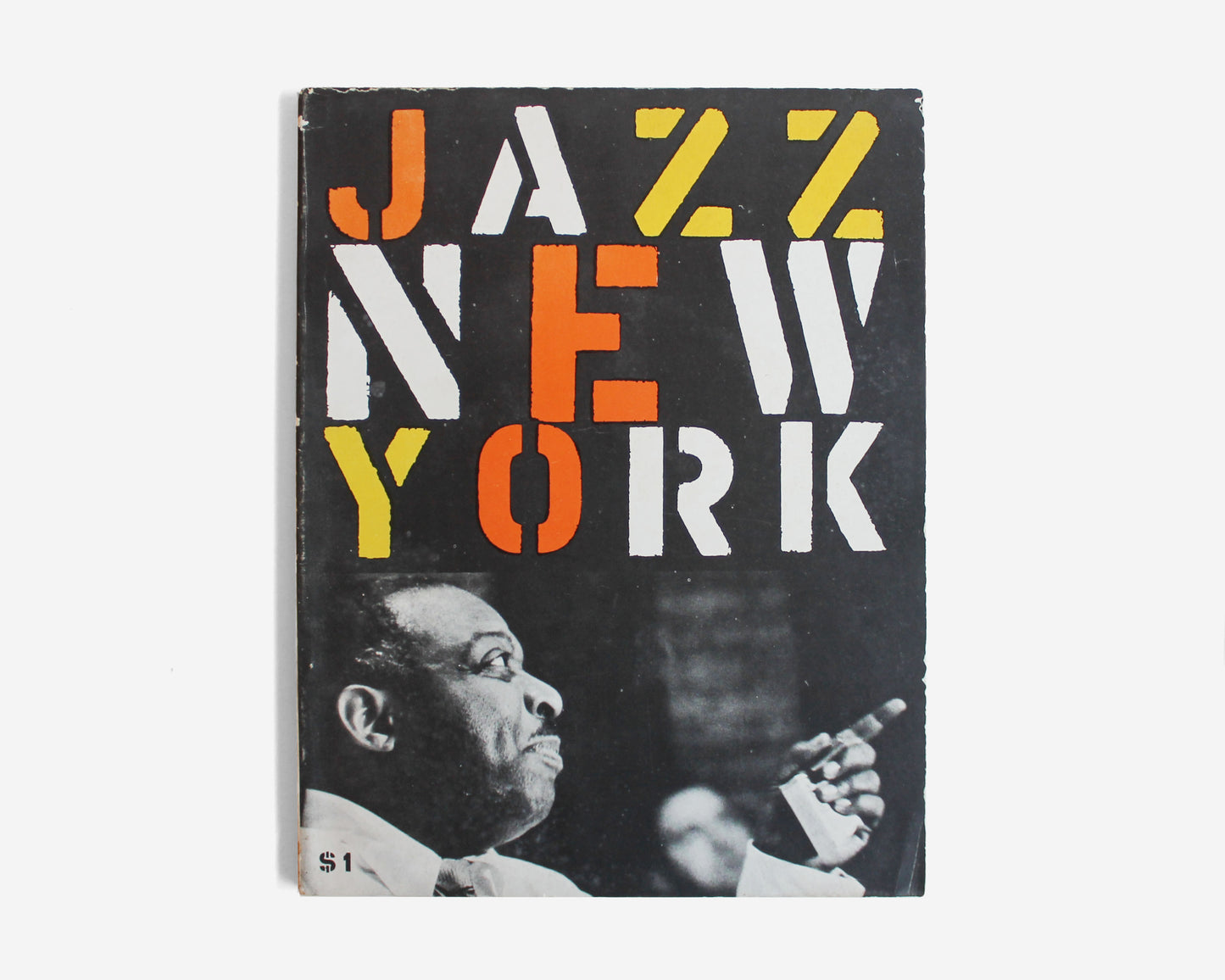 Jazz New York, First Annual New York Jazz Festival, 1956 [Design by Robert Brownjohn]