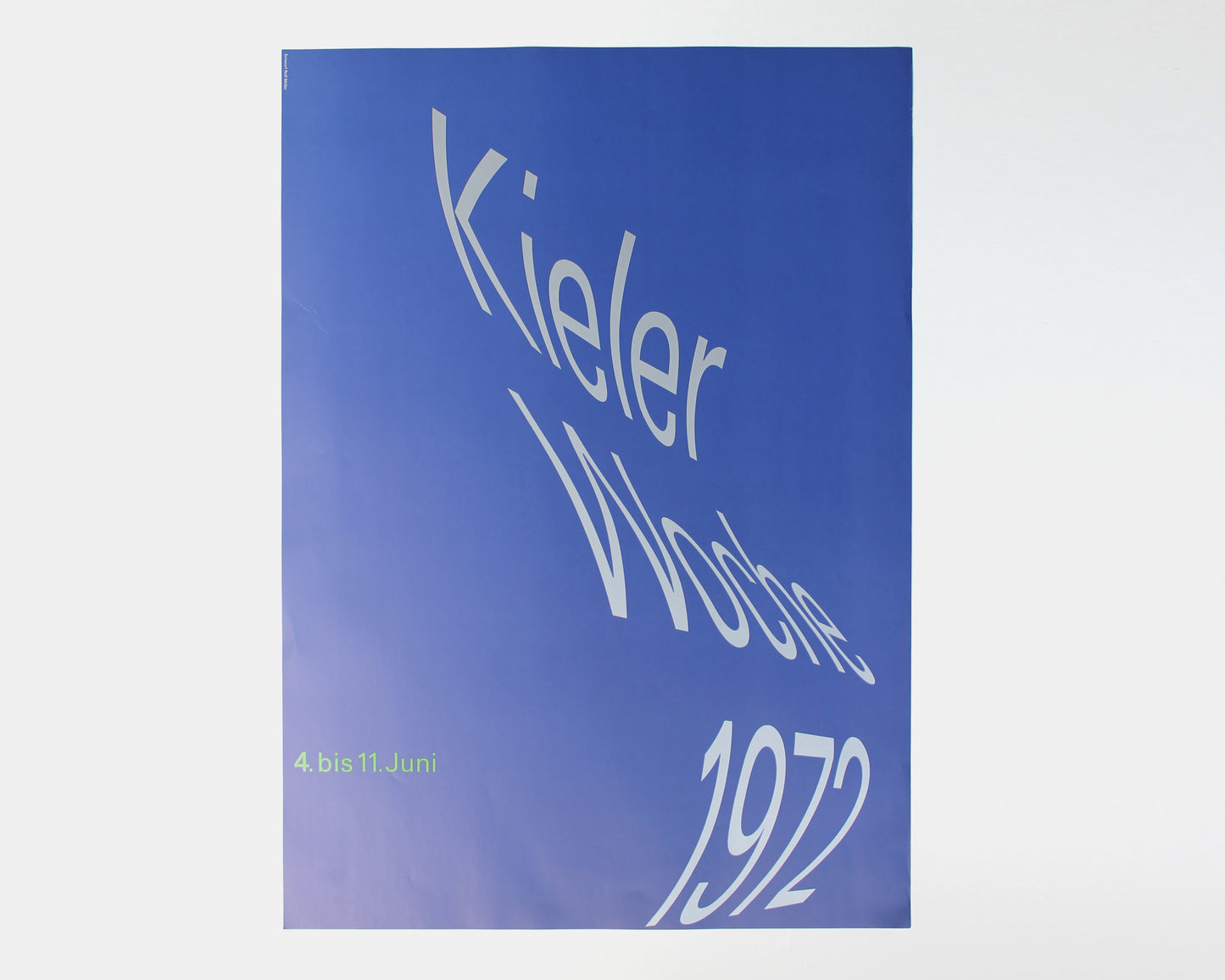 Kieler Woche: Rolf Müller [Original Poster]