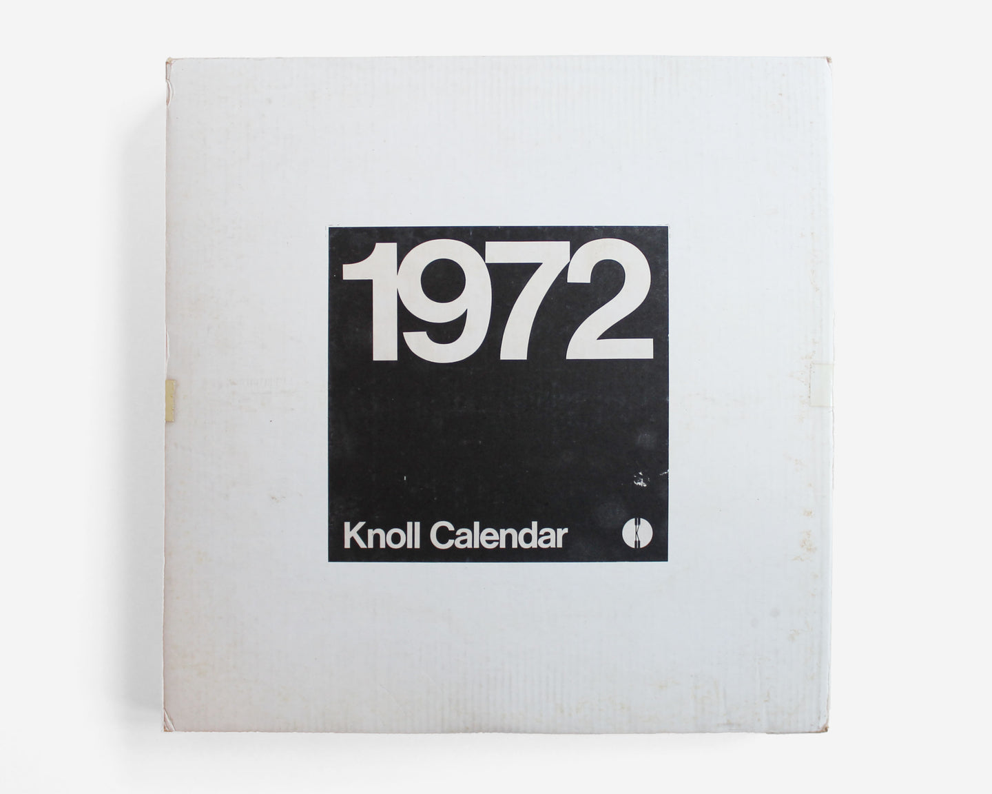 1972 Original Knoll Calendar [Massimo Vignelli]