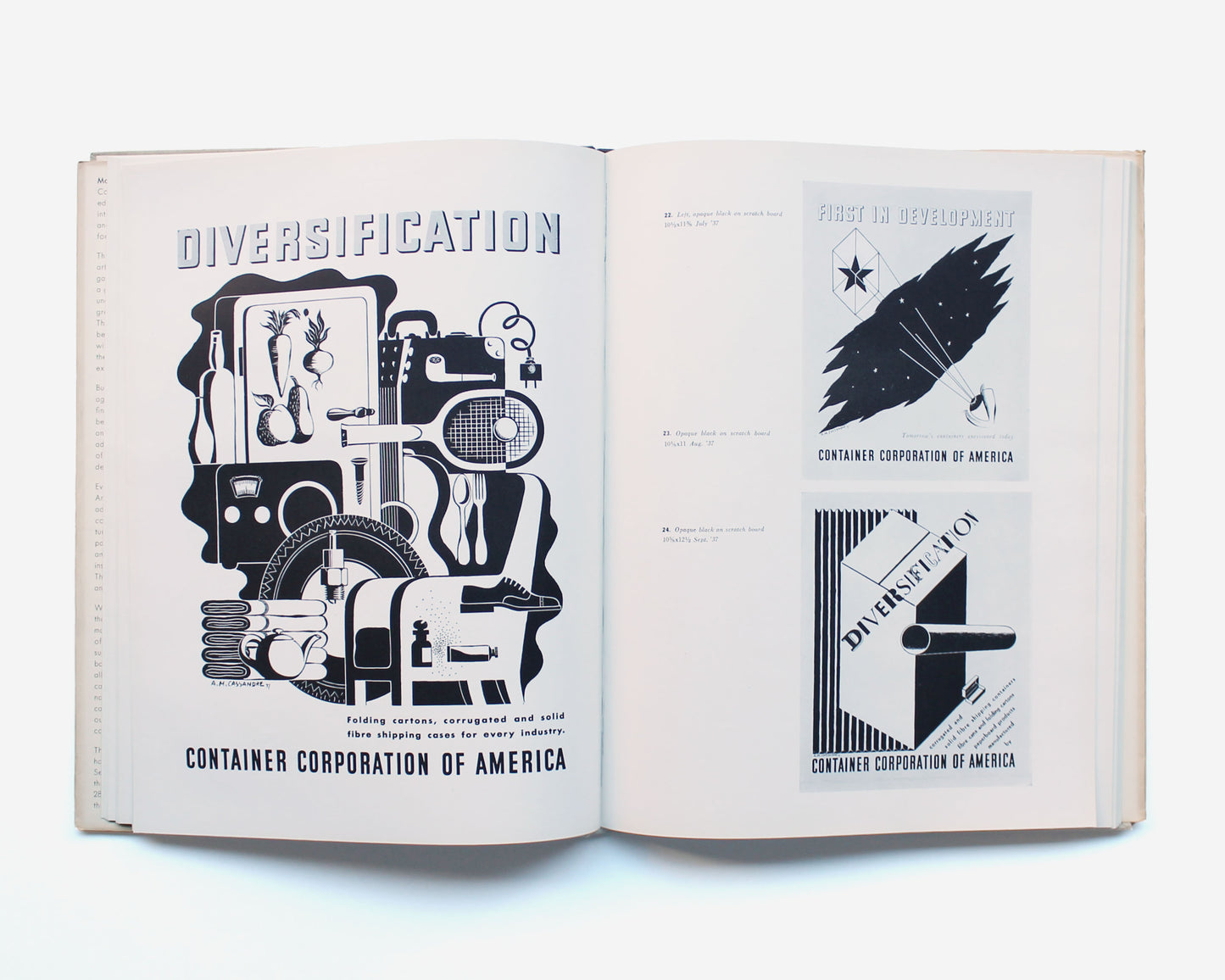 Modern Art In Advertising: Designs for Container Corporation of America [Paul Rand]