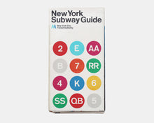 Load image into Gallery viewer, 1972 New York Subway Guide [Massimo Vignelli]
