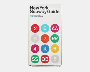 1972 New York Subway Guide [Massimo Vignelli]