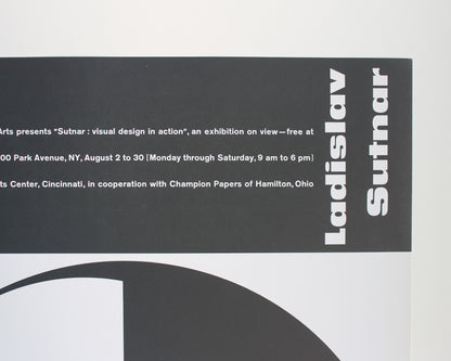 Ladislav Sutnar : Visual Design in Action by Noel Martin [Poster]