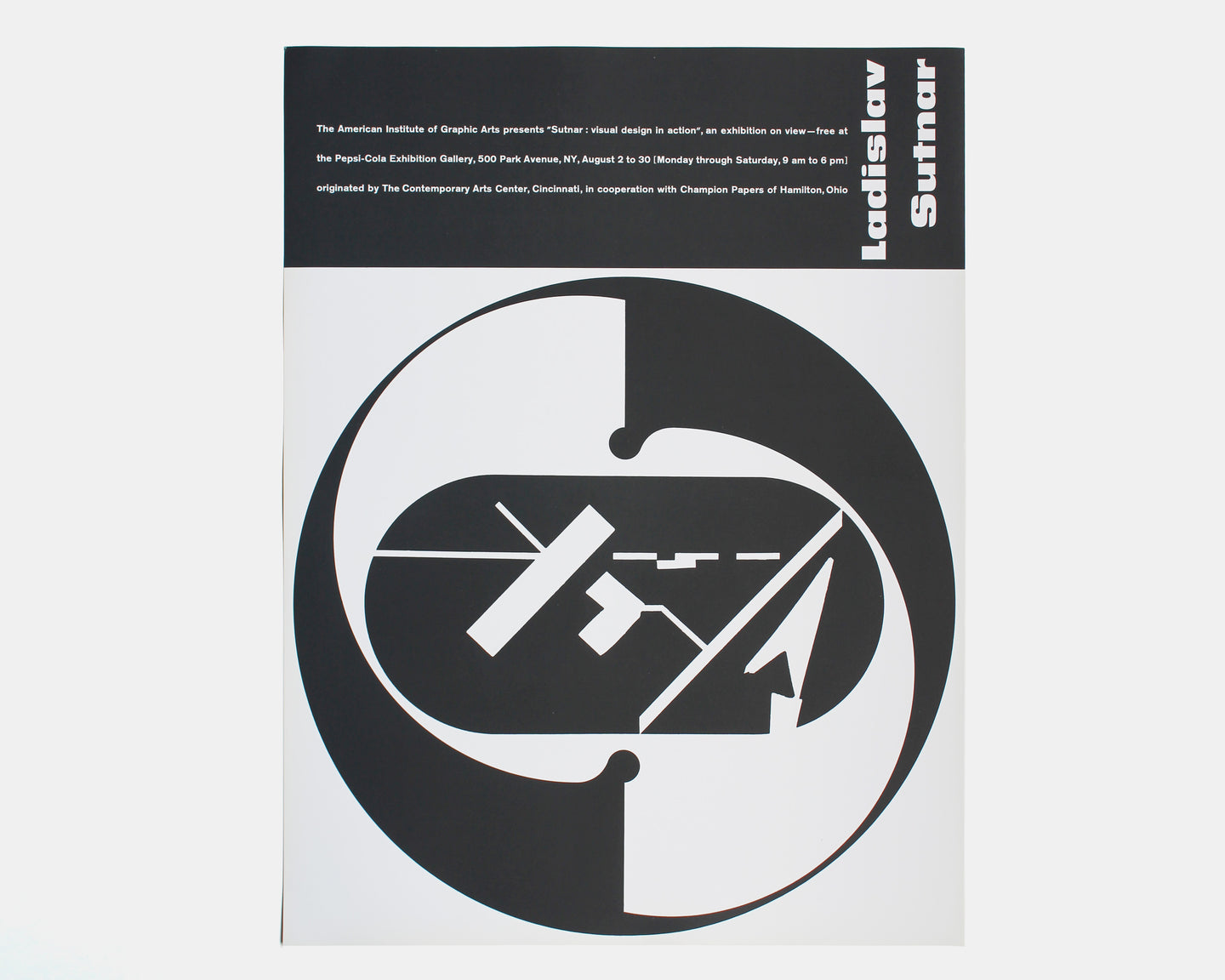 Ladislav Sutnar : Visual Design in Action by Noel Martin [Poster]