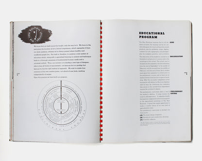 The Printing Art Quarterly: New Bauhaus Prospectus [Laszlo Moholy-Nagy]