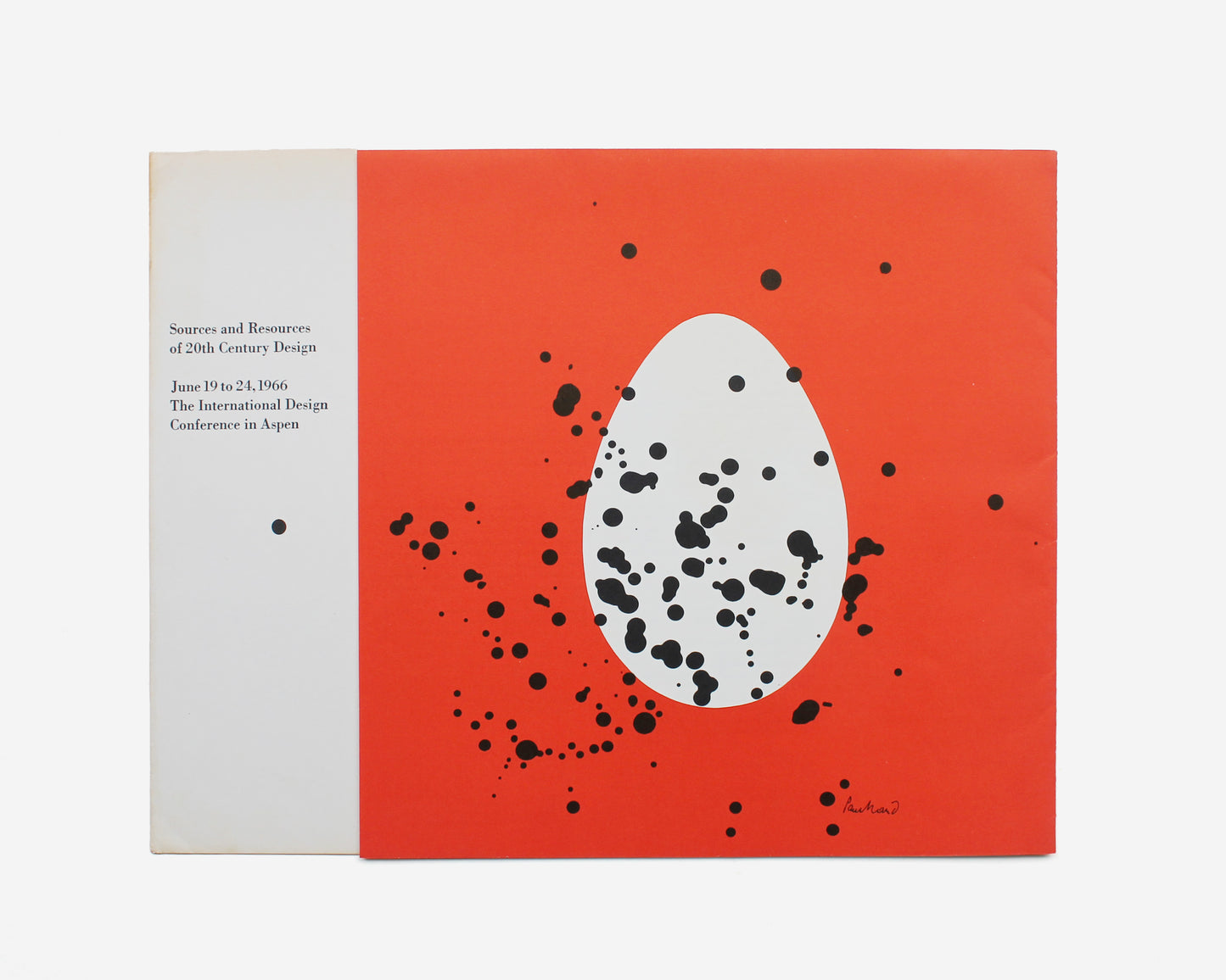Sources and Resources of 20th Century, International Design Conference in Aspen, 1966 [Paul Rand]