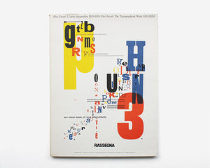 Piet Zwart: The Typographical Work 1923–1933 by Bruno Monguzzi