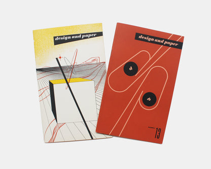 Design and Paper, No. 13 and No. 19, 1943 [Ladislav Sutnar]