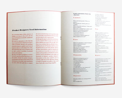 To Promote Product Design, 1943 Sweet’s Catalog Service [Knud Lönberg-Holm, Ladislav Sutnar]