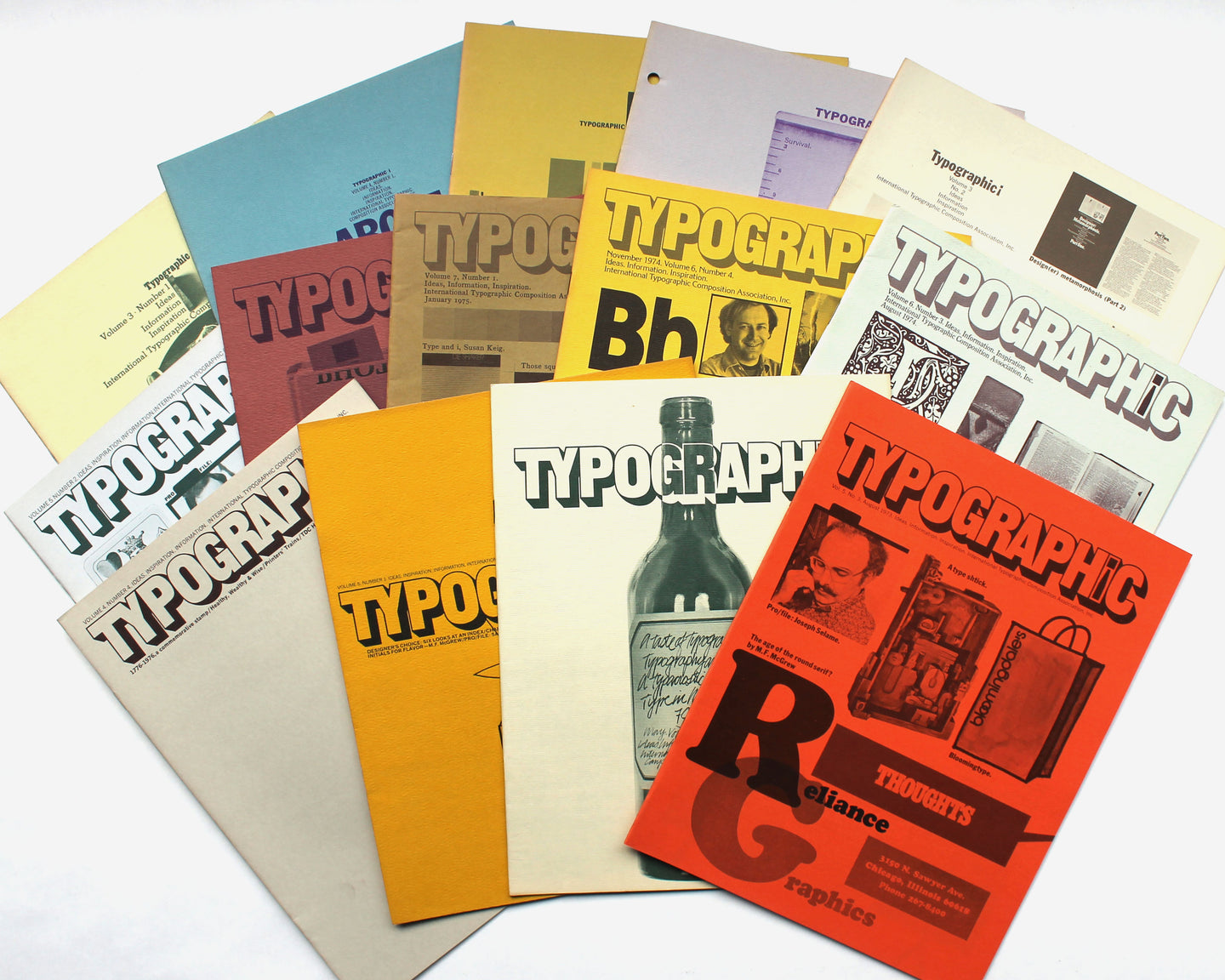 Typographic Journals by ITCA [Edward M. Gottschall and Mo Lebowitz]
