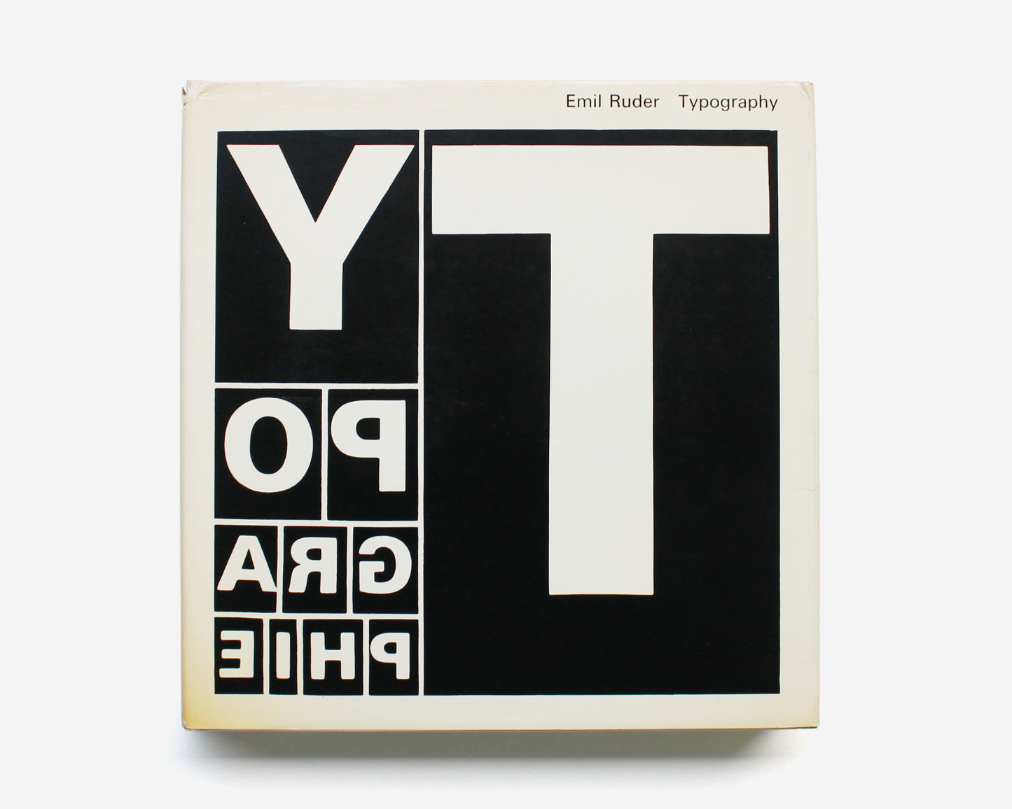 Typography: A Manual of Design by Emil Ruder
