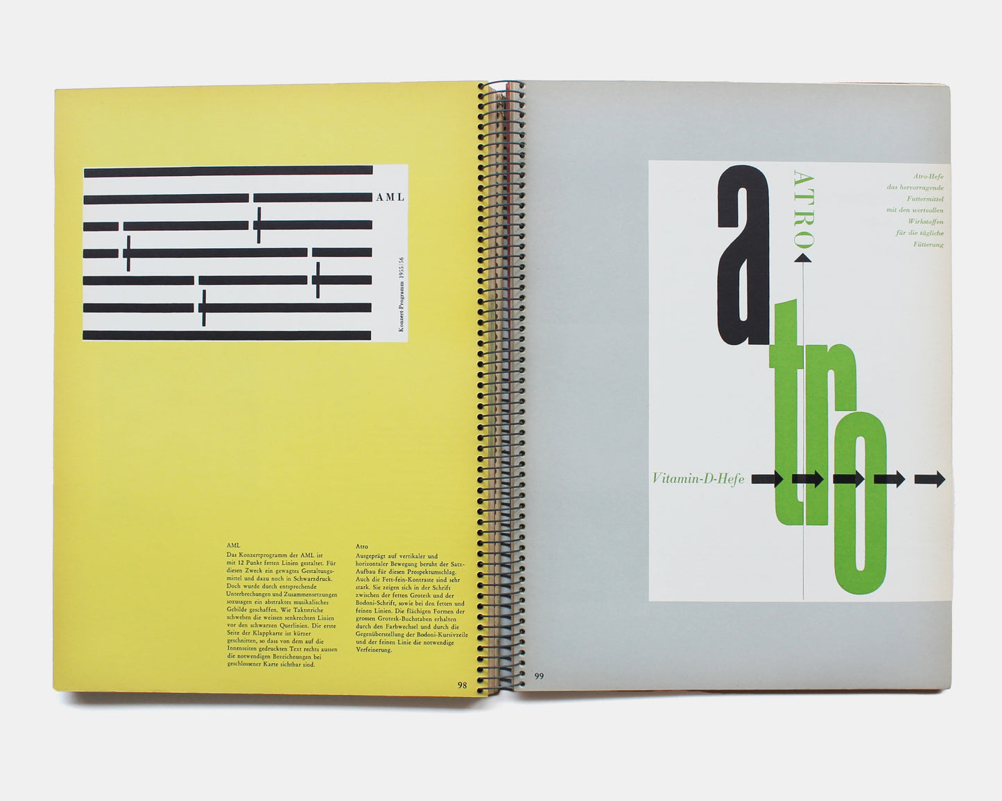 Typographie: Walter Marti