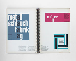 Typographie: Walter Marti