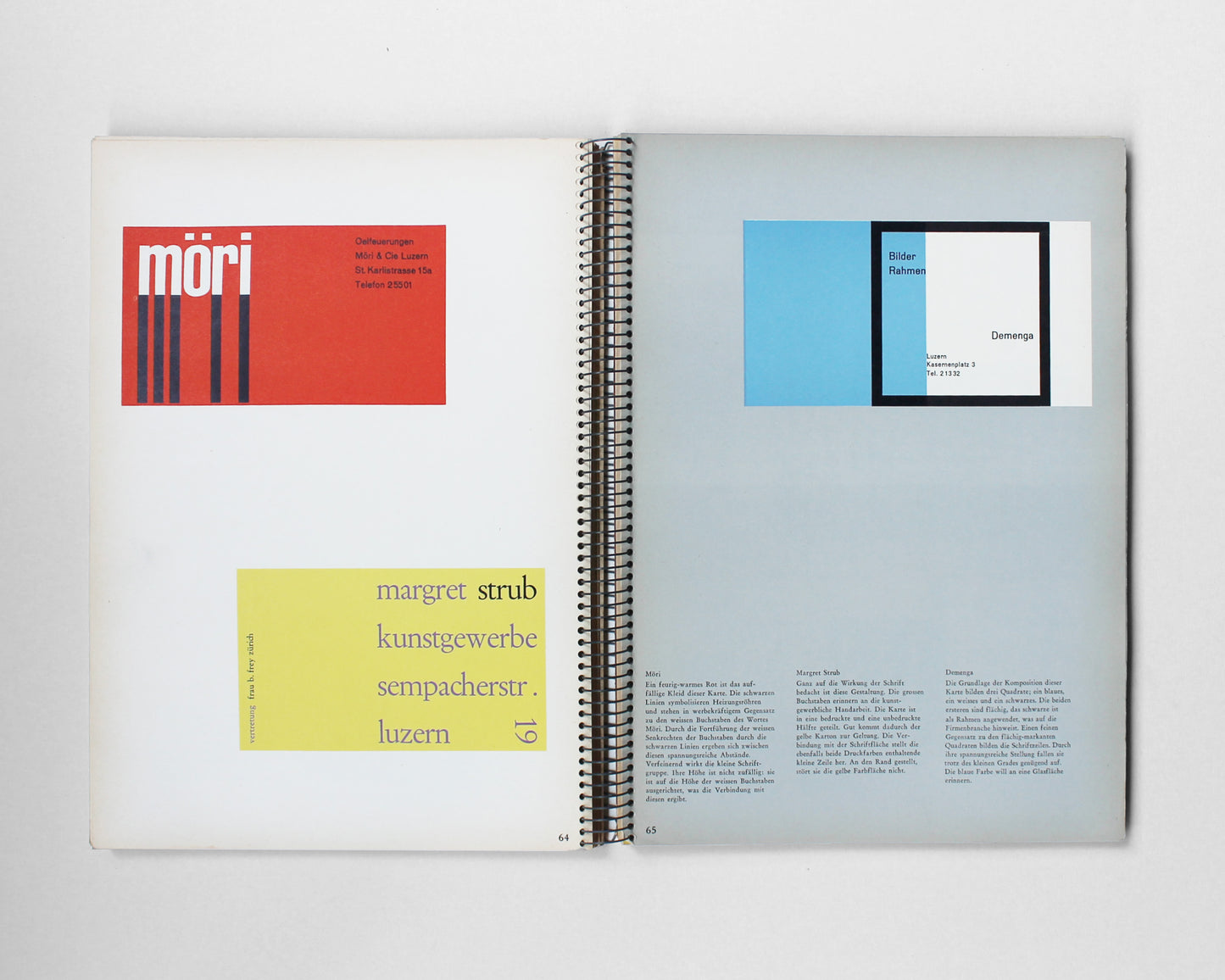 Typographie: Walter Marti
