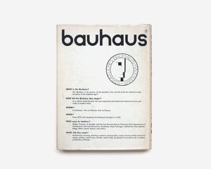Bauhaus 1919—1928 [Herbert Bayer, Walter Gropius, Ise Gropius]