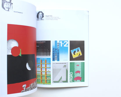 Graphic Design in Israel 1985 [Gad Almaliah, Signed by Natan Karp]