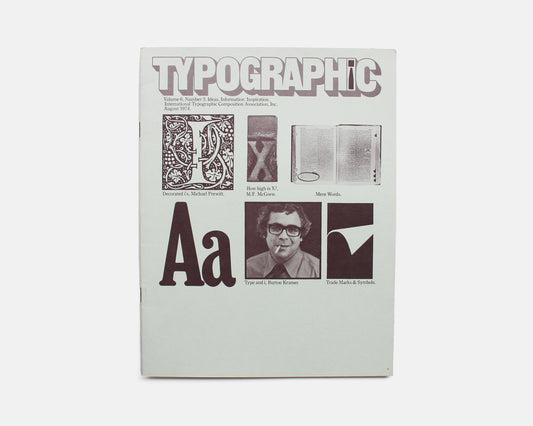 Typographic Journals by ITCA [Edward M. Gottschall and Mo Lebowitz]