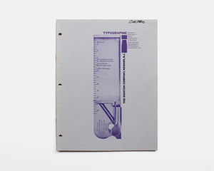 Typographic Journals by ITCA [Edward M. Gottschall and Mo Lebowitz]